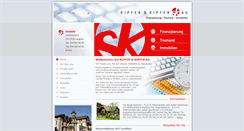 Desktop Screenshot of kipfer-ag.ch